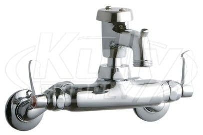 Elkay LK945BP03L2T Wall Mount Faucet, 3"-8" Adjustable  Centers