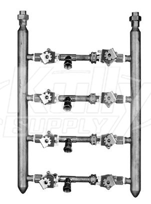 Sloan MCR-104-A 4-Line ASM Mixing Manifold