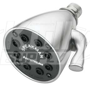 Speakman S-2251-SC 8-Jet Anystream Showerhead - Brushed Chrome (Discontinued)