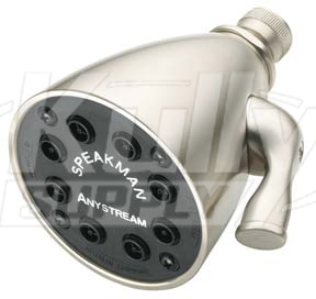 Speakman S-2251-BN 8-Jet Anystream Showerhead - Brushed Nickel