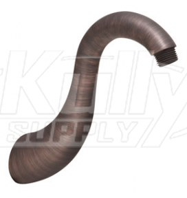 Speakman S-2530-ORB 7" S Cast Brass Arm for Downpour Showers - Oil Rubbed Bronze