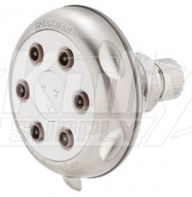 Speakman S-2620-BN 6 Jet Anystream Euro Showerhead - Brushed Nickel