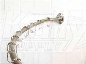 Speakman S-35601-BN Curved Shower Rod - Brushed Nickel