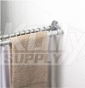 Speakman S-36601-SS Dual Shower Rod - Polished Chrome