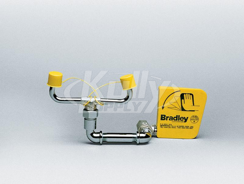 Bradley S19-240FW Chrome-Plated Brass Eye/Face Wash