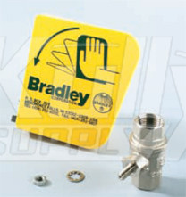 Bradley S45-122 Plastic Eyewash Handle & Valve