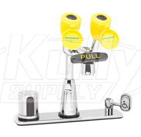 Speakman SEF-1815 Battery-Operated Faucet-Mounted Eyewash