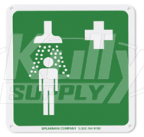 Speakman SGN2 Drench Shower Sign