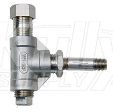 Haws SP509SS Stainless Steel Eye/Face Wash In-Line Strainer