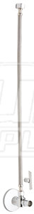 Chicago STB-21-13-AB Angle Stop Ball Valve with Supply Hose and Loose Key Handle