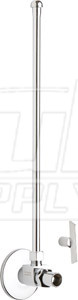 Chicago STC-11-11-AB Angle Stop Compression Valve with Supply Tube and Loose Key Handle