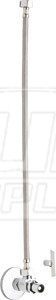 Chicago STC-32-13-AB Angle Stop Compression Valve with Supply Hose and Loose Key Handle