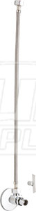 Chicago STC-42-13-AB Angle Stop Compression Valve with Supply Hose and Loose Key Handle