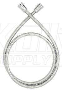 Speakman VS-152 5 ft. Metal Shower Hose, 1/2-14" FNPS Connectors - Polished Chrome (Discontinued)