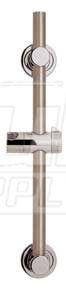 Speakman VS-153-ADA-BN 24" Combination Slide Bar/Grab Bar - Brushed Nickel