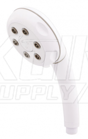 Speakman VS-82620-WHT 6-Jet Anystream Handheld Showerhead - White (Discontinued)