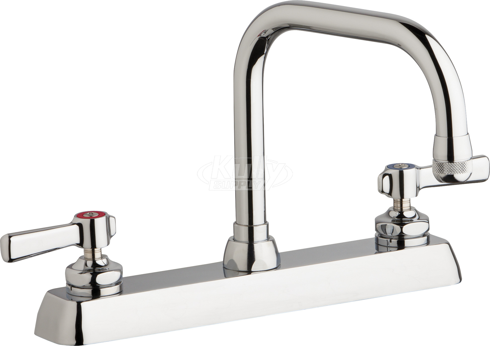Chicago W8D-DB6AE1-369ABCP Hot and Cold Water Workboard Sink Faucet