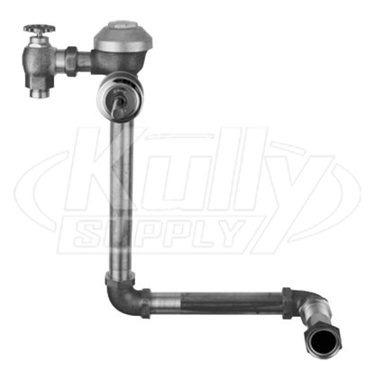 Zurn AquaFlush Z6143-YB Concealed Flush Valve (with Back Spud Connection and Sweat Solder Kit for Toilet)