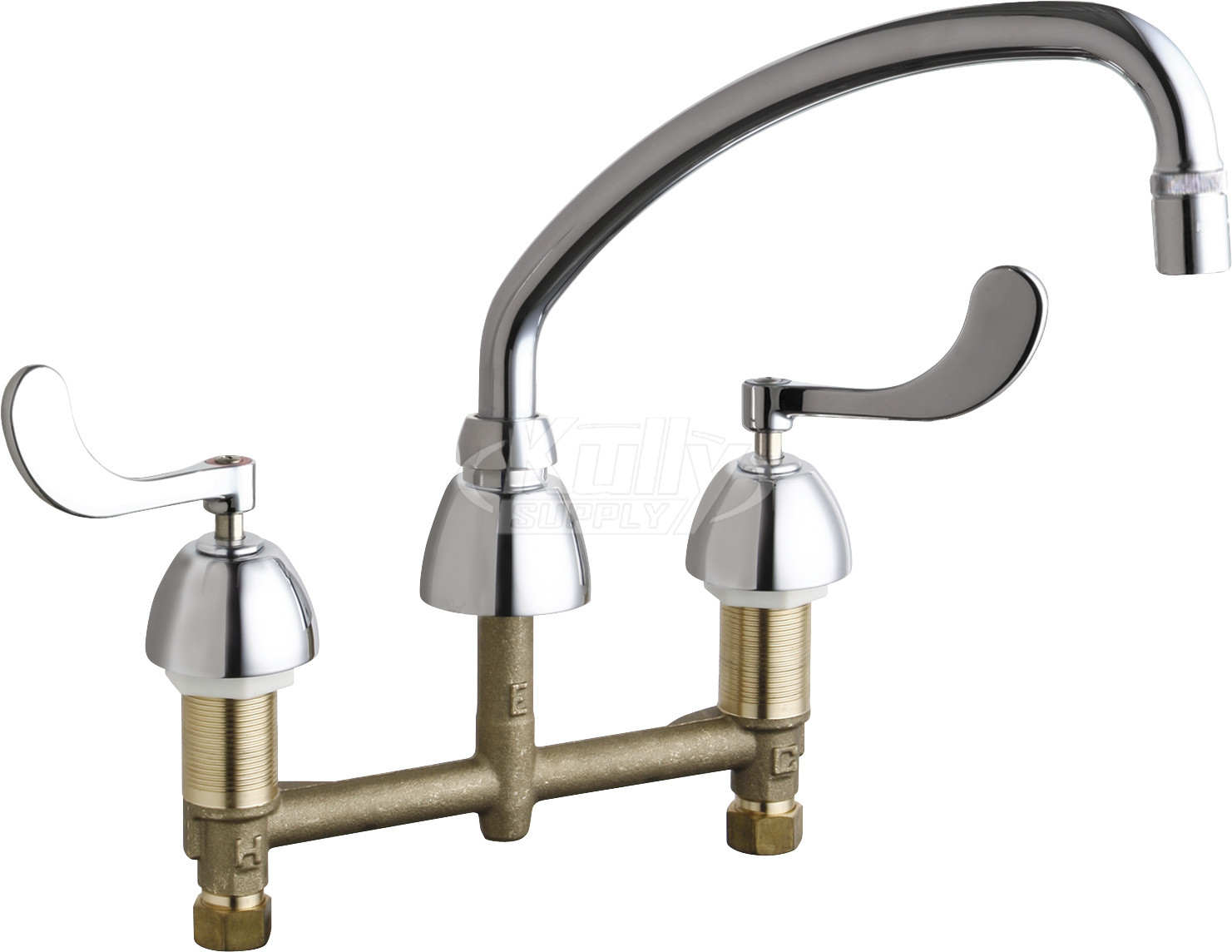 Chicago 786-L9E29ABCP E-Cast Concealed Kitchen Sink Faucet