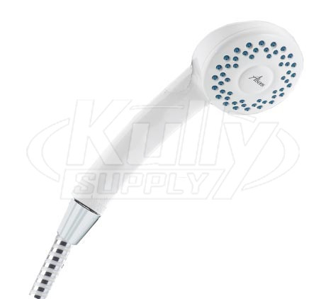 Alsons AL462PB Showerhead, Hand Shower with Push Button - White (Discontinued)