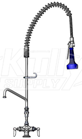 T&S Brass B-0113-A10-08C EasyInstall Pre-Rinse Unit 