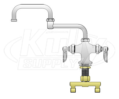 T&S Brass B-0252 Double Pantry Faucet