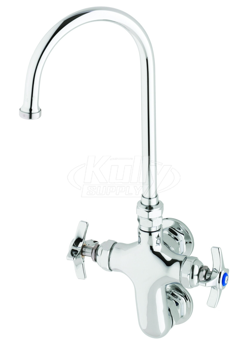 T&S Brass B-0316 Vertical Double Pantry Faucet
