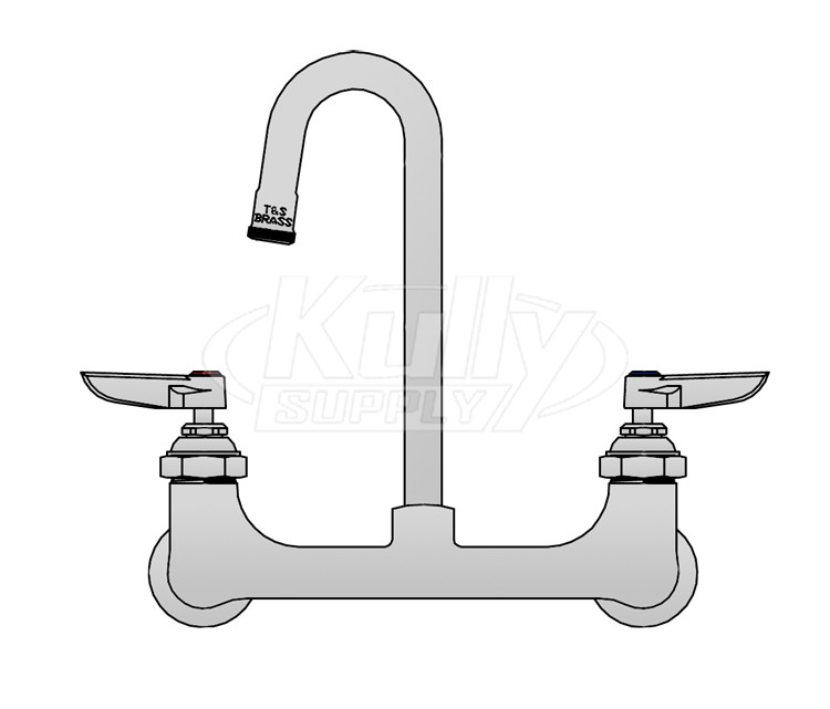 T&S Brass B-0330-01 Double Pantry Faucet