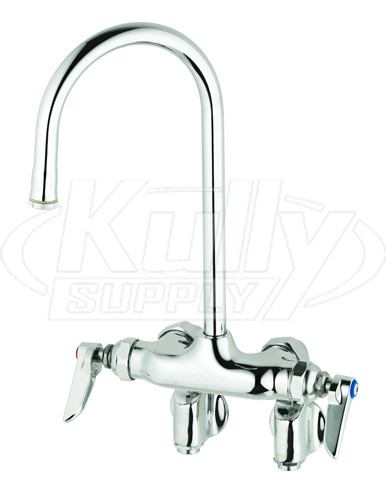 T&S Brass B-0342 Double Pantry Faucet 
