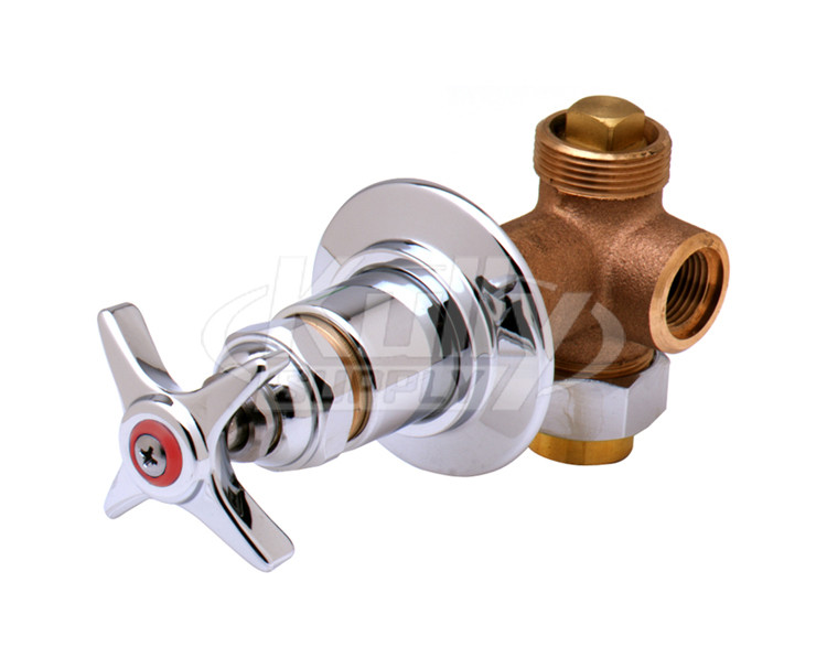 T&S Brass B-1020-1 Concealed Bypass Valve