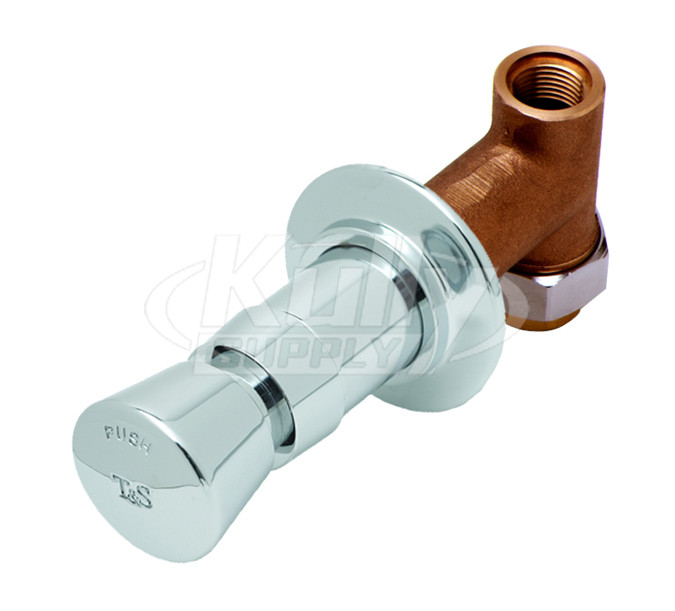 T&S Brass B-1029-UCP Concealed Straight Valve