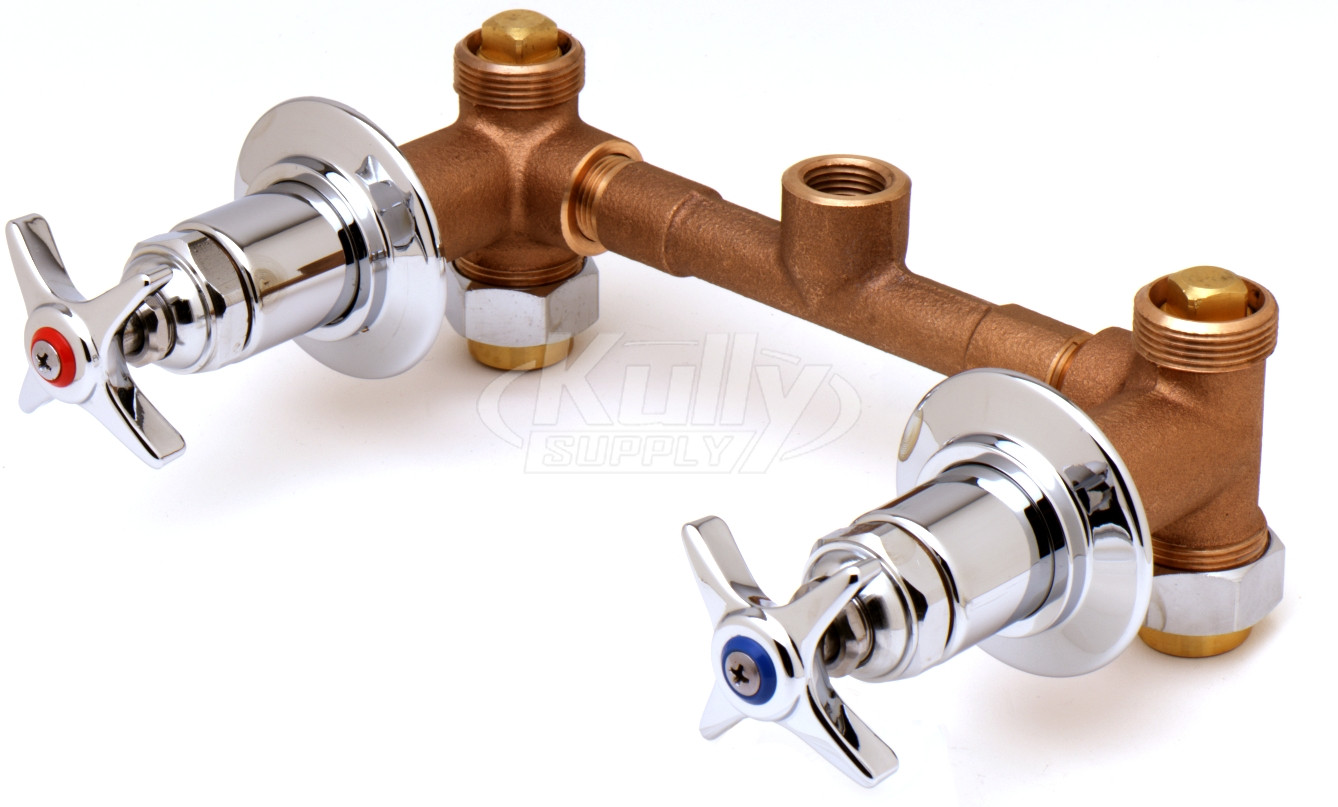 T&S Brass B-1035 Concealed Bypass Mixing Valve