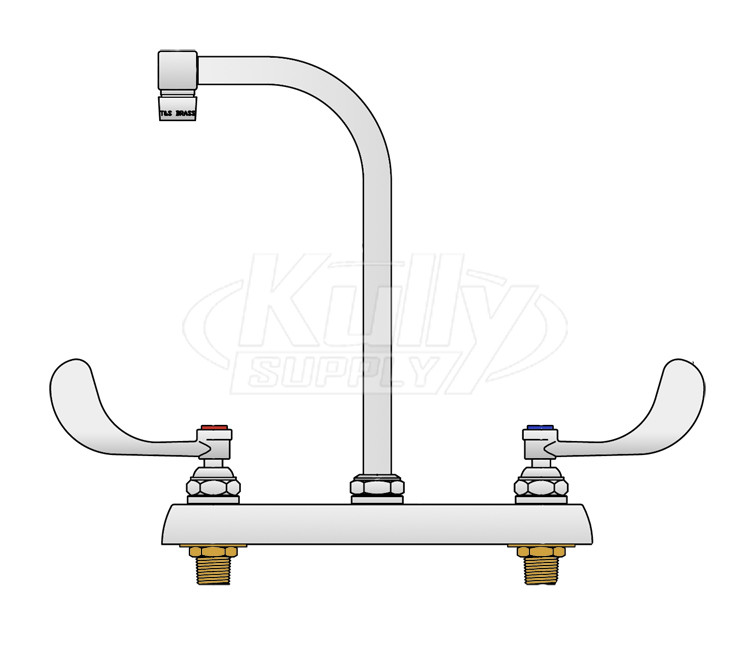 T&S Brass B-1120-04 Workboard Faucet