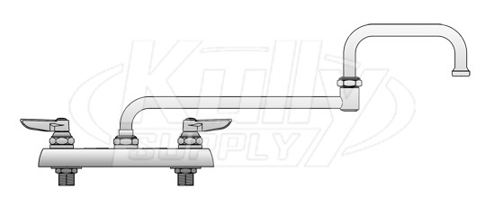 T&S Brass B-1132 Workboard Faucet