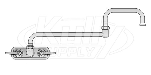 T&S Brass B-1135 Workboard Faucet