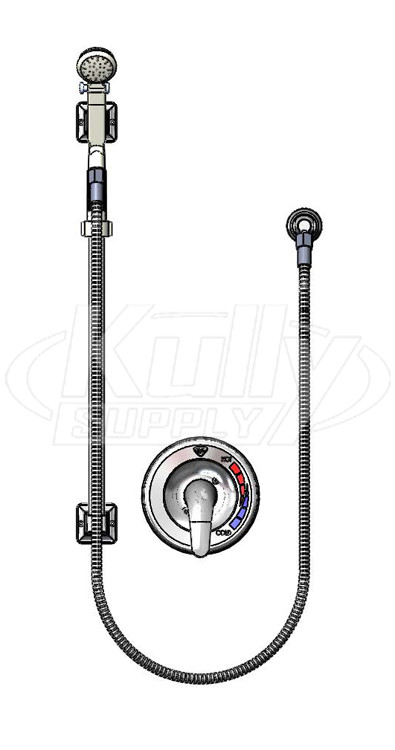 T&S Brass B-3205 Shower Valve Package 