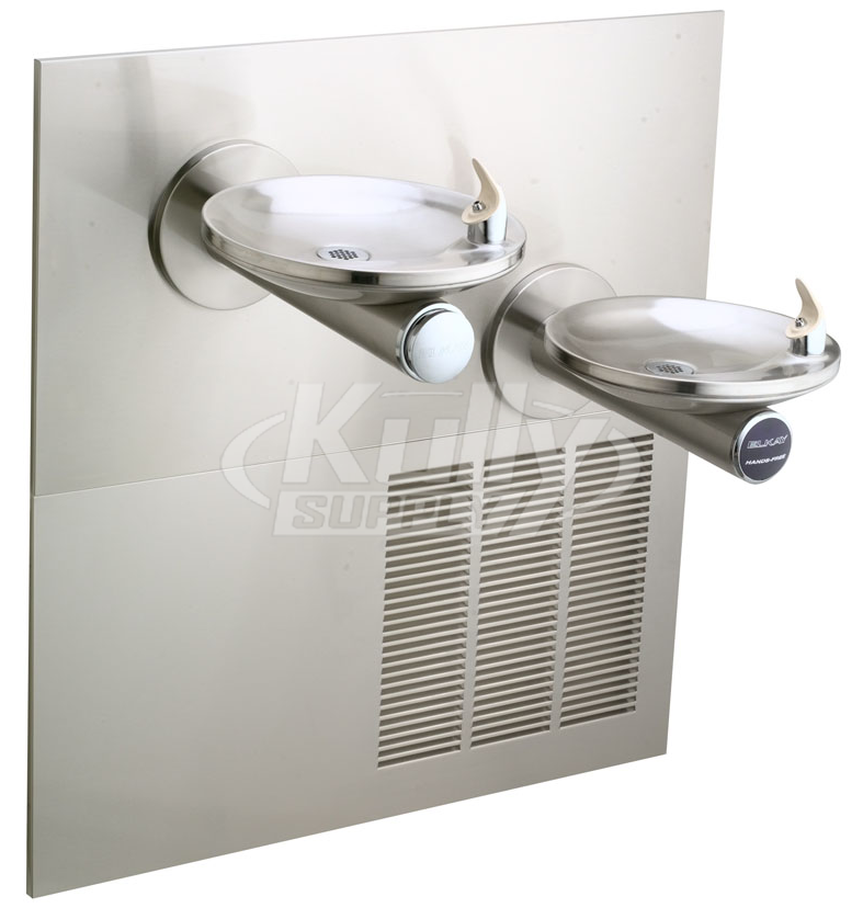 Elkay ENOB28K Sensor Operated In-Wall Dual Drinking Fountain