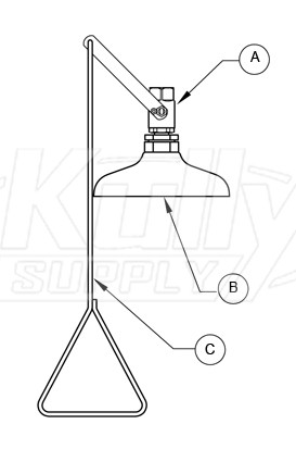 Guardian Vertical Shower Parts Breakdown