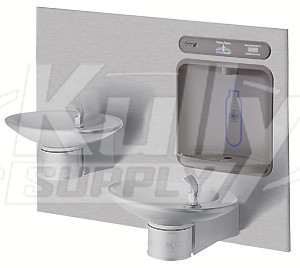 Halsey Taylor HTHBWF-OVLSEBP-I Integral Hydroboost Bottle Filling Station