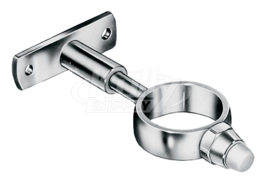 Sloan J-112-A Pipe Support 1-1/2" (with Bumper & 5" from C to E)