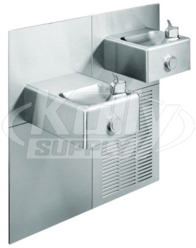 Oasis M8SCEM Sensor-Operated (lower unit only) In-Wall Dual Drinking Fountain