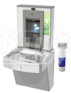 Oasis PGVFSBF NON-REFRIGERATED Drinking Fountain with Filter and Bottle Filler