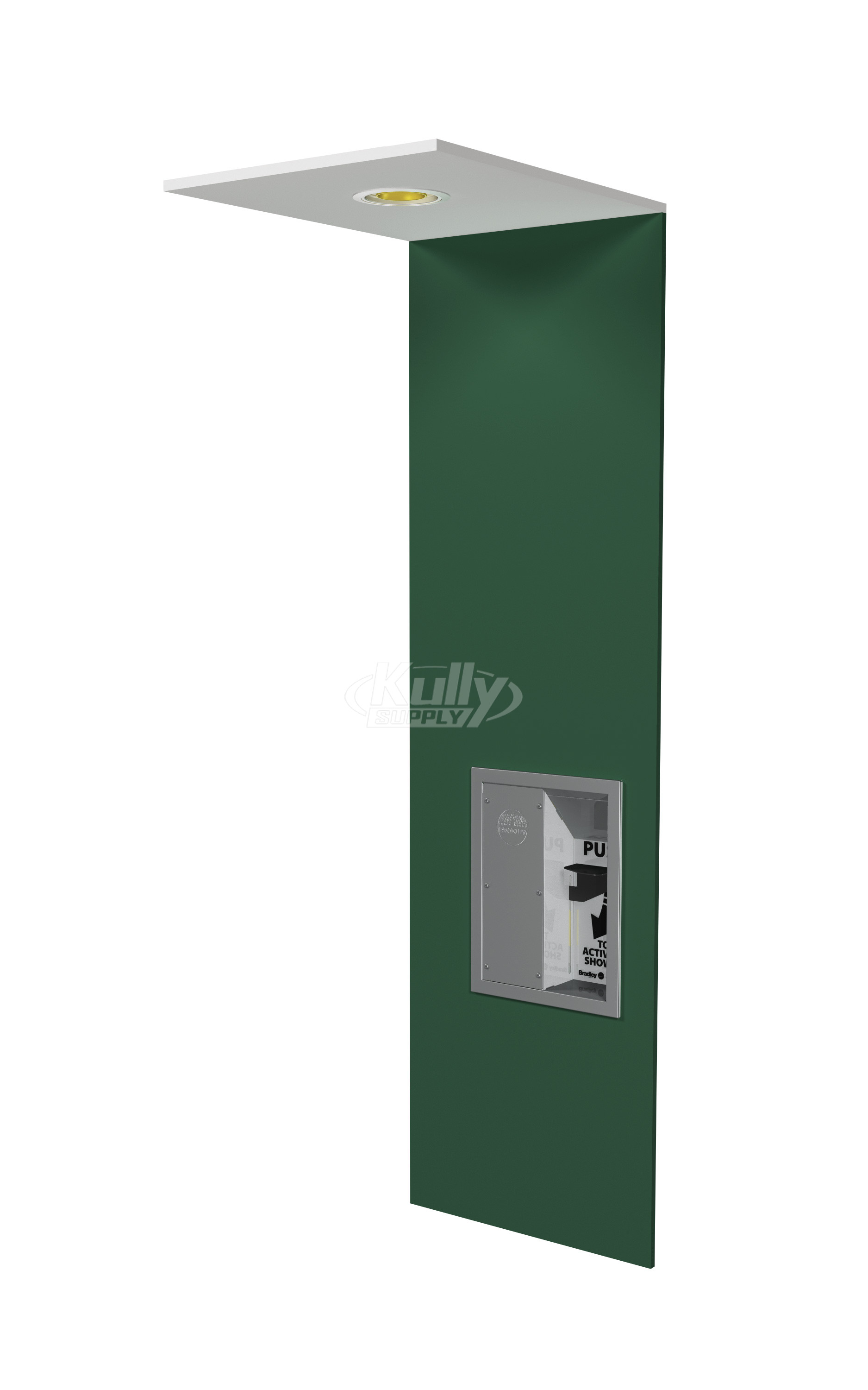 Bradley S19-125FMBF Recessed Barrier-Free Drench Shower 