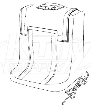 Bradley S19-921HR Retrofit Kit (for On-Site Gravity-Fed Eyewash)