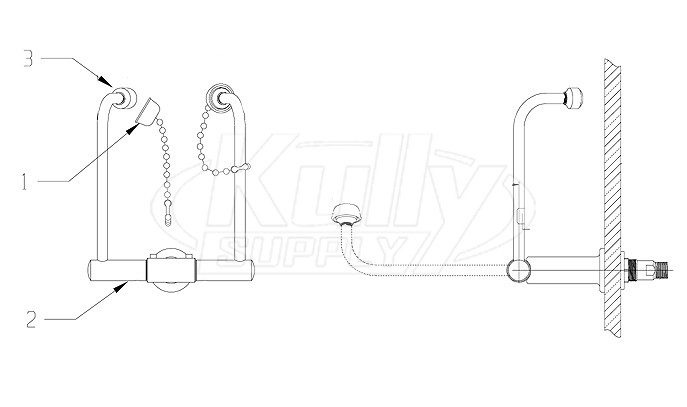 Speakman SE-577-SD Eyewash Parts Breakdown