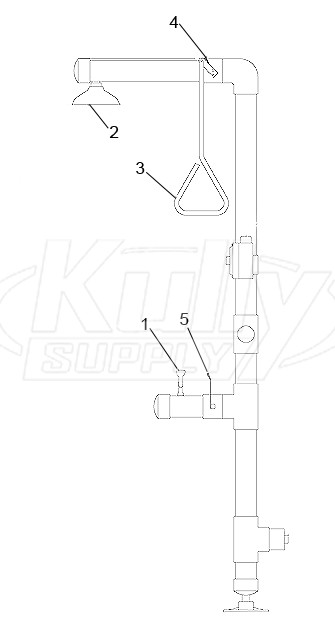 Speakman SE-6000-C1D1 Heat-Traced Unit Parts Breakdown