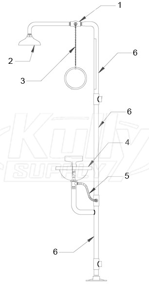 Speakman SE-602 Combo Parts Breakdown