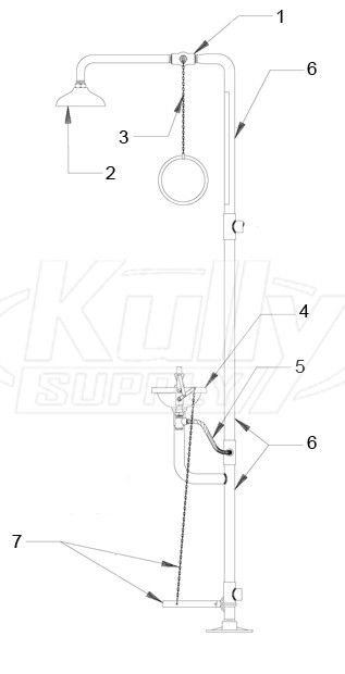 Speakman SE-610 Combo Parts Breakdown