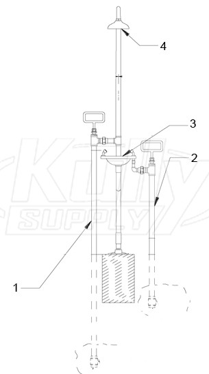 Speakman SE-618 Combo Parts Breakdown