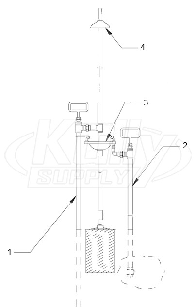 Speakman SE-619 Combo Parts Breakdown